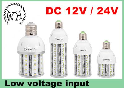 Chine Économie d'énergie d'intérieur/extérieure de la tension d'entrée d'ampoule de maïs de l'éclairage routier E27 LED 24V à vendre