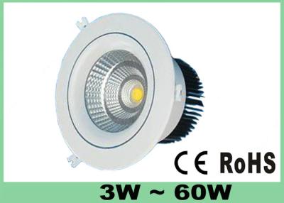 China Round Recessed COB Dimmable Led Downlights / LED Down Light  20W  for Commercial Lighting for sale