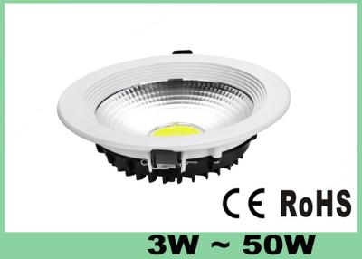 China Round Waterproof LED Downlight 10 Inch High Power 25W Bridgelux COB LED Down Lighting Warm White for sale