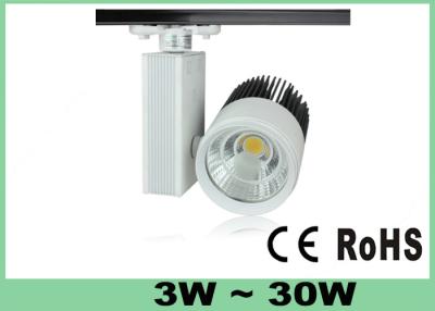 China High Power COB LED Track Light Warm White for Clothes Shop / Shipping Mall 15W 50 - 60Hz for sale