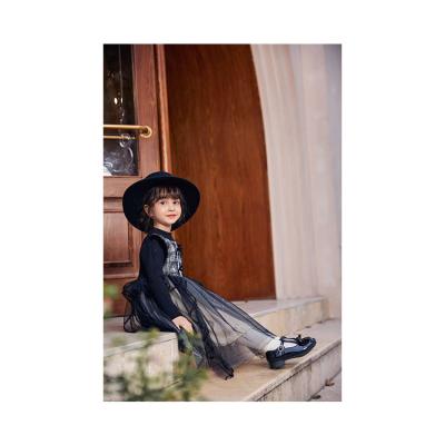 China Lively and Cute Anti-wrinkle Girl Dress Princess Costume Girls Long Sleeve Knitted Sweater Dress Birthday for sale