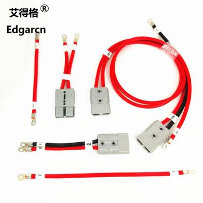 China Electronic wire harness use red wire for vehicle battery positive cable for sale