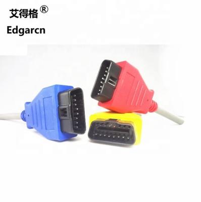 China Automotive Edgarcn J1962 16pin OBD Wire Molding Harness For Truck for sale