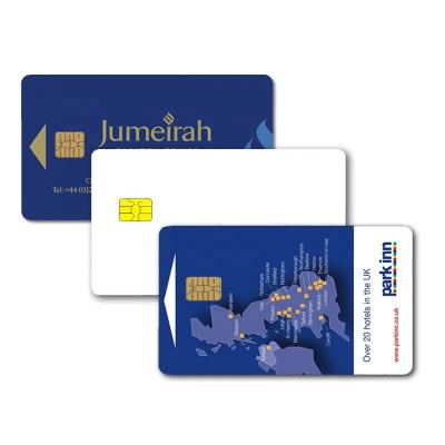 China High Quality Customized Printing Plastic PVC/ABS/PET/PS Contact ATM Chip Plastic Memory Card for sale