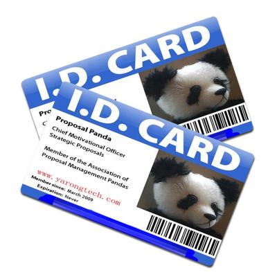 China Contactless Rfid NFC Smart ID Card Good Price IC Smart Contact PVC Waterproof / Waterproof ID Card for sale