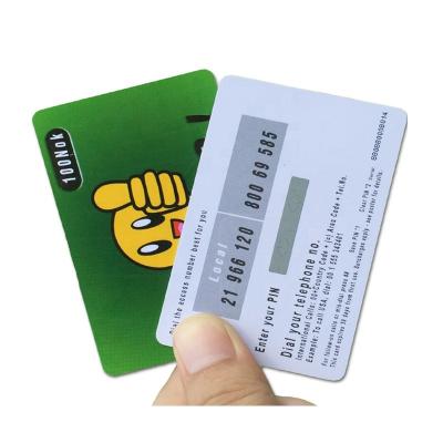 China PVC Customized Printing CR80 Business Membership Scratch Off Cards for sale