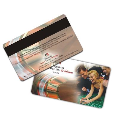 China Customized Printing or Blank PVC Plastic Payment Plastic Magnetic Credit Card for Gym or Supermarket for sale