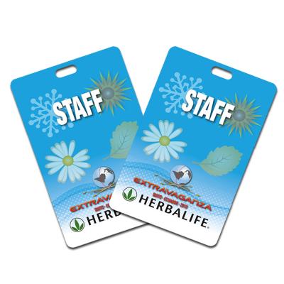 China Printable PVC Inkjet Free Sample Company Staff Employee Id Cards for sale