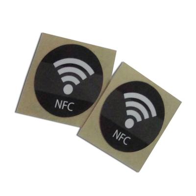 China Waterproof / Waterproof Custom Logo Printing Paper Smart RFID HF / UHF Passive NFC Tag for sale