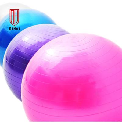 China 85cm Diameter Gym Yoga Ball Sport Equipment With Clear Lines Safe Material for sale