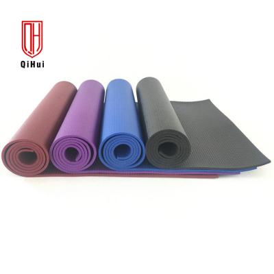 China Safe PVC Encryption Gym Yoga Mat Wear Resisting Smooth Surface For Adults for sale