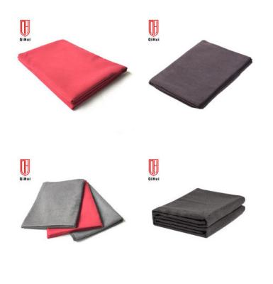 China Super Soft Fleece Yoga Blanket Customized Design For Fitness Equipment for sale