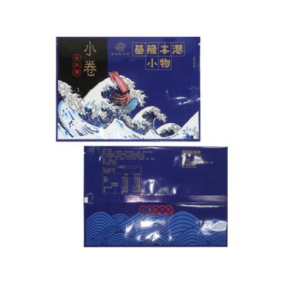 China Security Seal Transparent Back Pouch Clear Plastic Packaging For Food Packaging Bags for sale