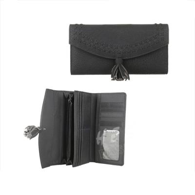 China Waterproof HEC 2020 Most Popular Wholesale Price Designer Leather Clutch Purse Wallet Mobile Phone Pocket Inside for sale