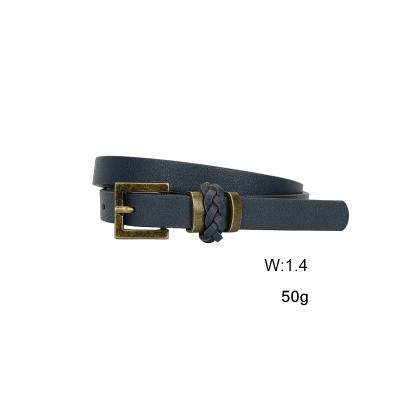 China OEM Korea Iron HEC Style Fashion Designer Women Elastic Leather Belt for sale