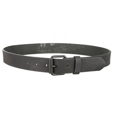 China Iron HEC Customized Products Popular Durable Black Color PU Men Leather Belt for sale