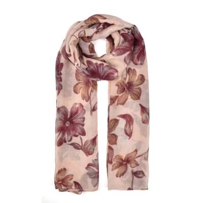 China HEC Wholesale China 88*180CM Designer 80g Women Polyester Uniform Long Scarf for sale