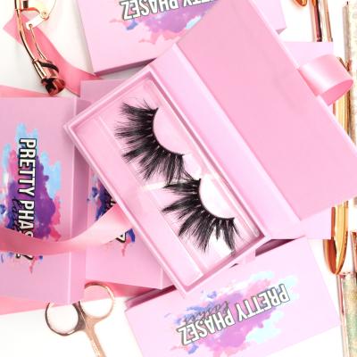 China Feather Best Mink Lashes With Customized Packaging Customized Eyelash Vendor Boxes 25mm Mink Eyelash Vendor 3D Mink Eyelash for sale