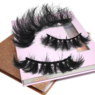 China 2022 Newest Custom Feather Private Label Packaging Seller Dramatic 3d Real Mink Eyelashes Faux Lashes Fluffy 5d Mink Eyelash for sale