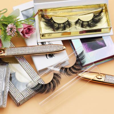 China Factory custom 3d 25mm full strip wings winged eyelashes with free wick packing boxes 3d faux mink silk patened whips eyelash seller for sale