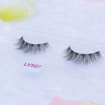 China Free Samples Delicate Custom Custom Branded Natural Natural 3d Mink Lashes Invisible Clear Vendor Strip Eyelashes for sale