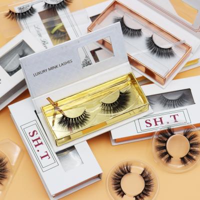 China Factory Wholesale Feather Pbt Korea Vegan 3d Fiber Lashes Vendor Private Label Cruelty Free 100% Mink Vegan Eyelashes 5d minky lashes for sale