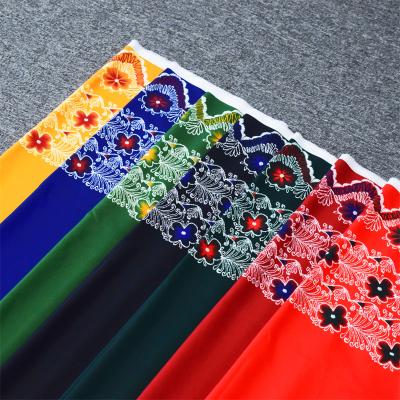 China 2021 Heat-insulation Low Moq Accept Customization 100% Digital Printing Floral Woven Poly Fabric For Garment for sale