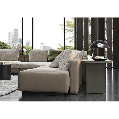 China Latest Fabric Furniture Stretch Soft Living Room Sofa European Classic Four Seat Sectional Sofa for sale