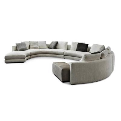 China Hot Sale Adjustable Design Single Couch Living Room Sofa Modern Lazy Fabric (Size) Sofa for sale