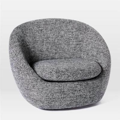 China Nordic Swivel Pilliowcase Simple Style Modern Design Upholstery Fabric Sofa Chair (Other) Sofa Set Adjustable Furniture for sale