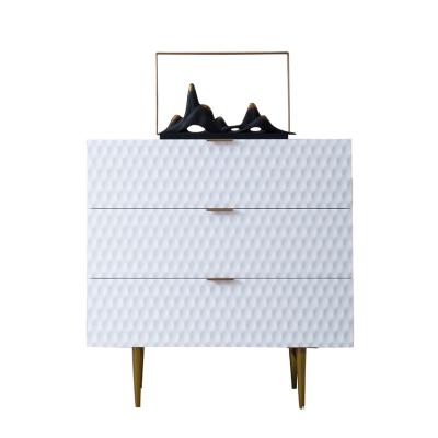 China (Other) Side Table Hallway Cabinet Hallway Cabinet Stainless Steel Entry Adjustable Modern Minimalist White Painted White Painted Gold Table for sale