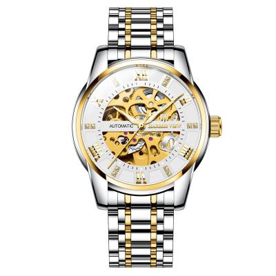 China Fashionable Design Men's Mechancial Wristwatch 30m Water Resistance Multifunction Daily Luxury Automatic Watch HJ6016 Auto Date Design for sale