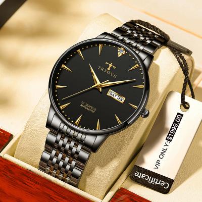 China Wholesale Automatic Date Low Price Stainless Steel Men Watch Luxury Mens Automatic Waterproof Wrist Watches Manufacturer 8388 for sale