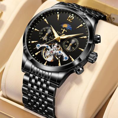 China Automatic Date Luxury Men's Style Watch Band Stainless Steel Automatic Mens Watches Wrist With Custom Logo Jam 816 Tangan for sale