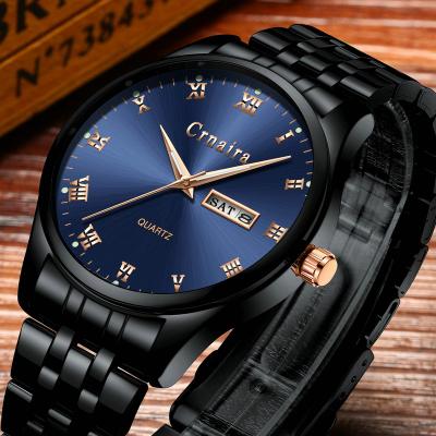 China Custom Logo Stainless Steel Band Quartz Date Minimalist OEM Automatic Luxury Unique Hand Watch C022 for sale