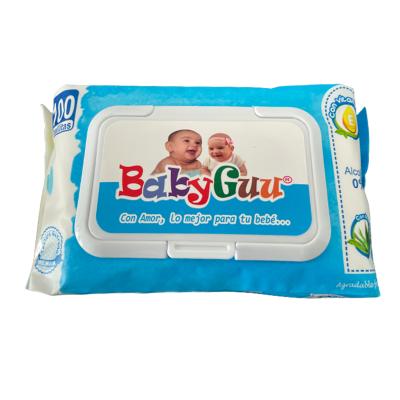 China 100 Draws Cloth Cheap Custom Wet Packing Machine Baby Wet Hot Selling Wet Towel for sale