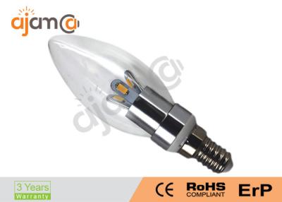 China Non-dimmable E14 LED Candle Bulb 4000K Pure White 3 Years Warranty for sale