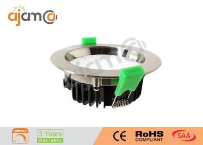 China Ronda de plata SMD LED Downlight Dimmable, MAZORCA LED Downlight en venta