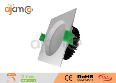 China La pulgada delgada 90m m del vatio 3 del cuadrado LED Downlights 13 cortó el agujero 900lm en venta