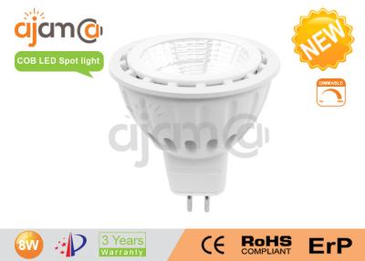 China teto da luz do ponto do diodo emissor de luz da ESPIGA de 6w GU10/microplaqueta do Sharp angras 80Ra da parede à venda