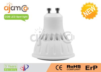 China GU10 COB LED Spot Light Narrow Beam 24º / 36º  3 Years Warranty for sale