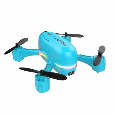 China 4k HD Drone Headless Dual-Camera Aerial Photography Mini Drone V6 Mode Remote Control Aircraft Racing Lights For Casting Setting Drones Toys Gift for sale