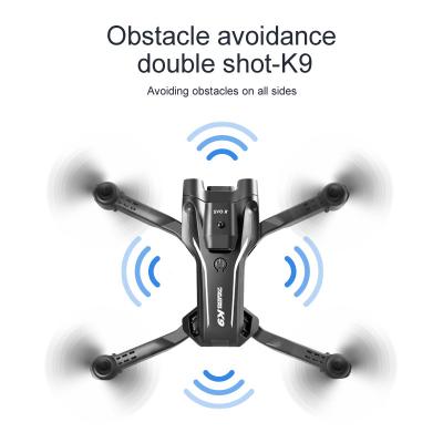 China New Dron K9 Mini Headless Drone Mode Aerial Photography Four-sided Obstacle Avoidance Drone HD 4k Dual Camera Remote Control Aircraft for sale