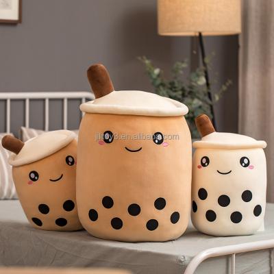 China Custom New Design Decoration Boba Cup Plush Toys Plush Boba Teacup Plush Toy for sale