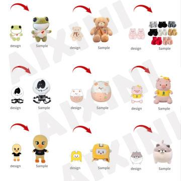 China OEM Factory Cartoon Anime Plush Toy Eco-friendly Doll Material Custom Plush Toys for sale