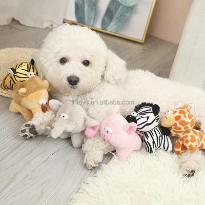 China Custom Wholesale Pig Elephant Fasion Lion Dog Toys Plush Fighting Tooth Grinding For Dogs Plush Toys Stuffed Toy for sale