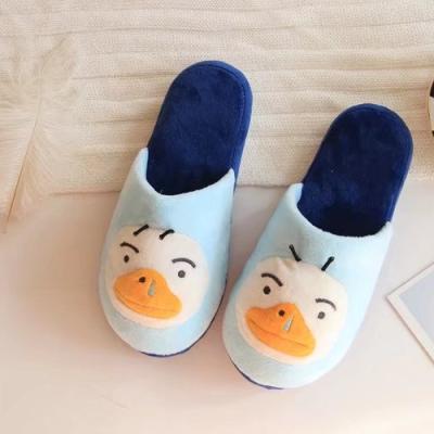 China Kakao new lovely plush stuffed slippers trend design indoor soft home living fashion wholesale for sale