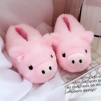 China High Quality Cute Stuffed Plush Fashion Trend Pig Slipper Toy Home Living Indoor Slippers for sale