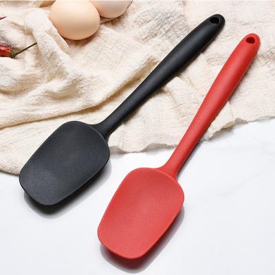 China Durable Silicone Kitchen Spatula Heavy Duty Silicone Shovel Set Heat Resistant Non Stick Rubber Spatula For Baking Cake for sale