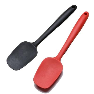 China Non Viable Stick Silicone Kitchen Spatulas For Cooking Baking And Mixing Silicone Kitchen Utensils Sets for sale